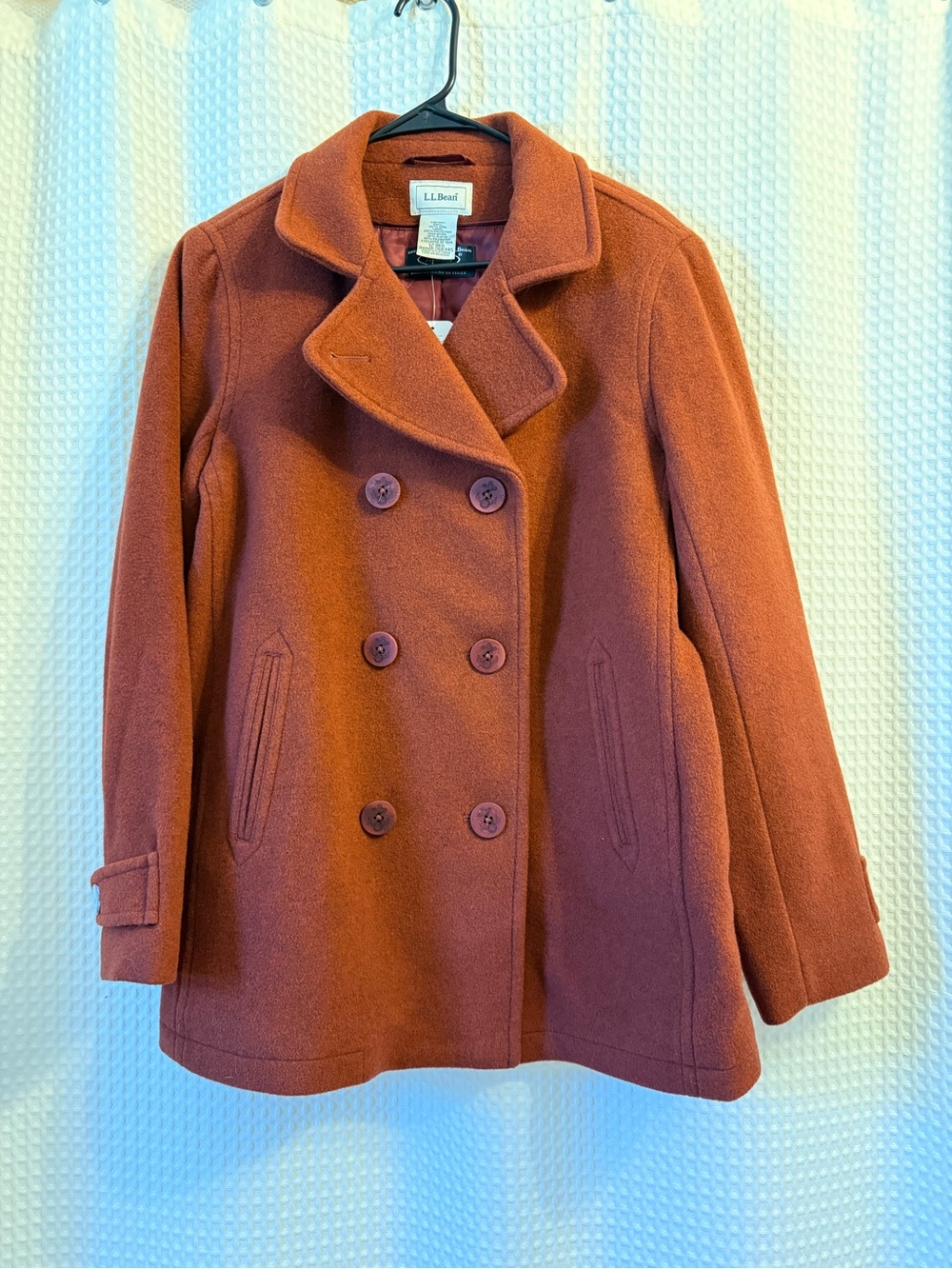 L.L. Bean Women's Double-Breasted Peacoat